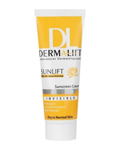 کرم ضد آفتاب پوست خشک سان لیفت درمالیفت 40ml
