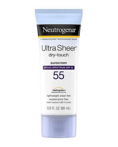 لوسیون ضد آفتاب Ultra Sheer SPF 55 نوتروژینا 88ml