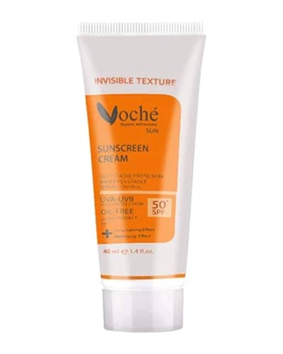 کرم ضد آفتاب پوست های چرب و مستعد آکنه SPF50 وچه 40ml