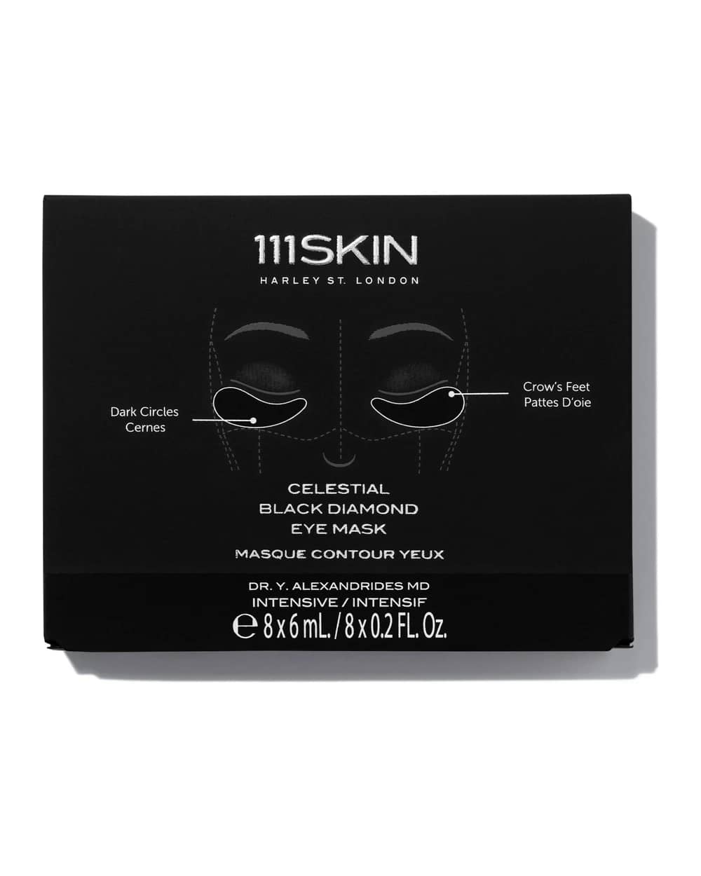 Celestial Black Diamond Eye Mask
