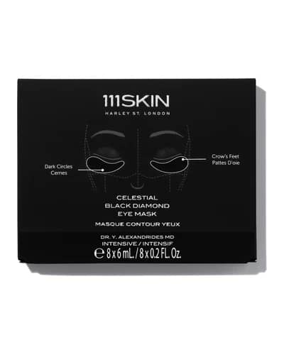 Celestial Black Diamond Eye Mask
