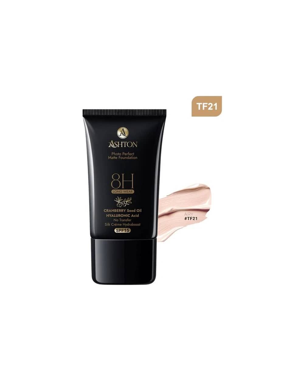 کرم پودر تیوپی حاوی SPF 15 TF21  اشتون
