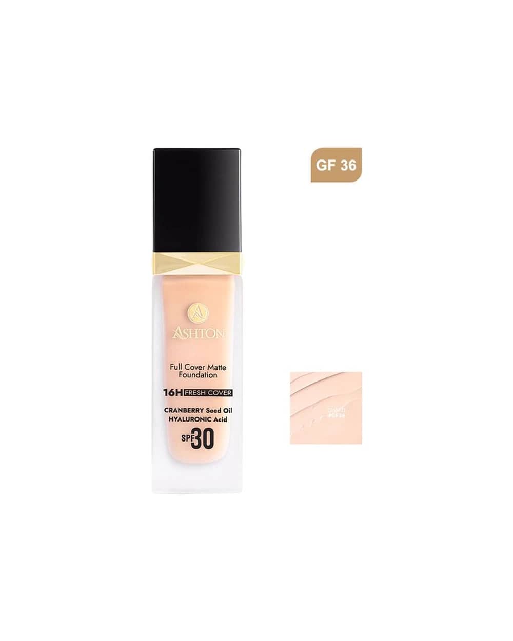 کرم پودر فول کاور حاوی SPF 30 GF36  اشتون