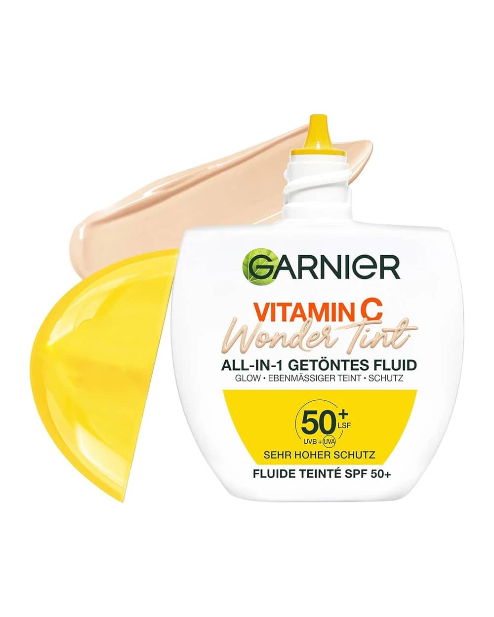 تینت رنگی پوست Spf 50+ حاوی ویتامین C گارنیه Vitamin C Wonder Tint