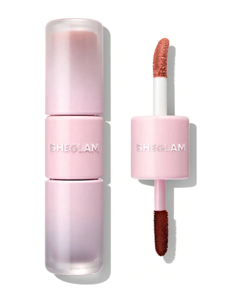 تینت لب پیل آف و لیپ گلاس دو طرفه شیگلم مدل Line To Shine Peel-Off Lip Stain & Gloss Duo