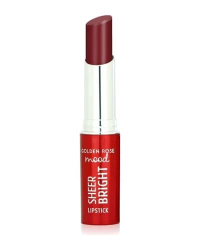 رژ لب براق شاین گلدن رز مدل Sheer Bright