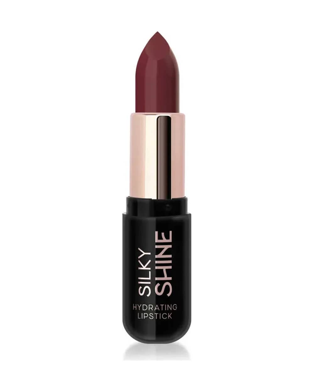 رژ لب مرطوب‌کننده و براق گلدن رز مدل Silky Shine