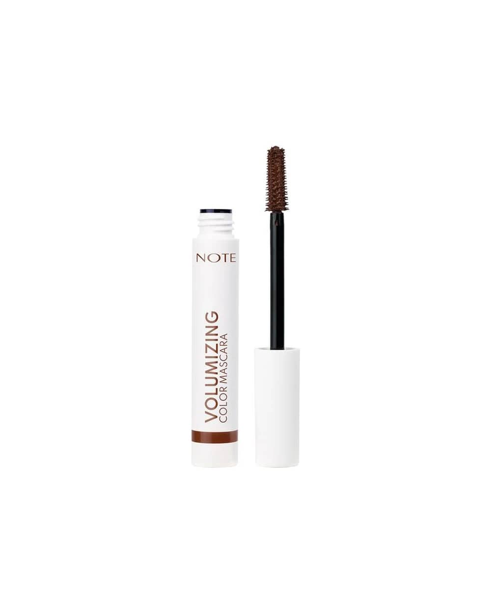 ریمل رنگی حجم دهنده قهوه ای نوت مدل Volumizing Color Mascara