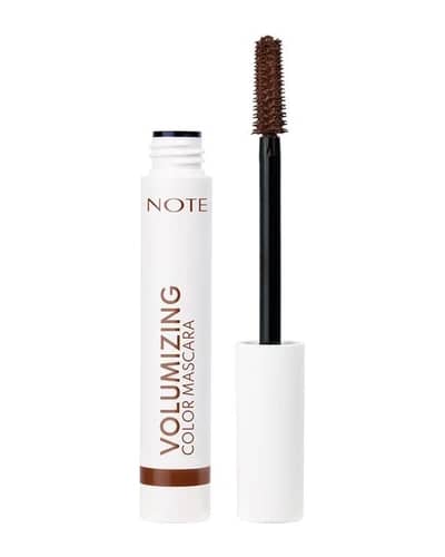 ریمل رنگی حجم دهنده قهوه ای نوت مدل Volumizing Color Mascara