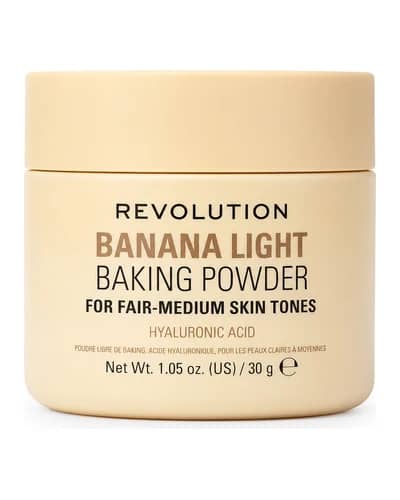 پودر بیک رنگی رولوشن مدل Banana Light Hyaluronic Acid