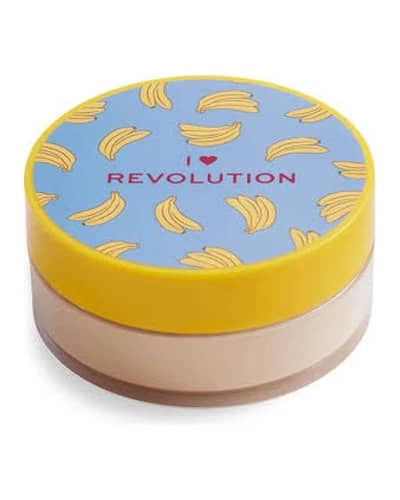 پودر بیک رنگی موزی رولوشن مدل I Love Revolution Banana