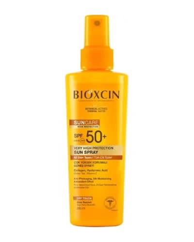 اسپری ضدآفتاب SPF 50+ بیوکسین مدل Very High Protection Sun Spray