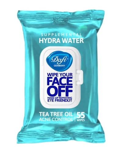 دستمال مرطوب پاک کننده آرایش دافی مدل Hydra Water