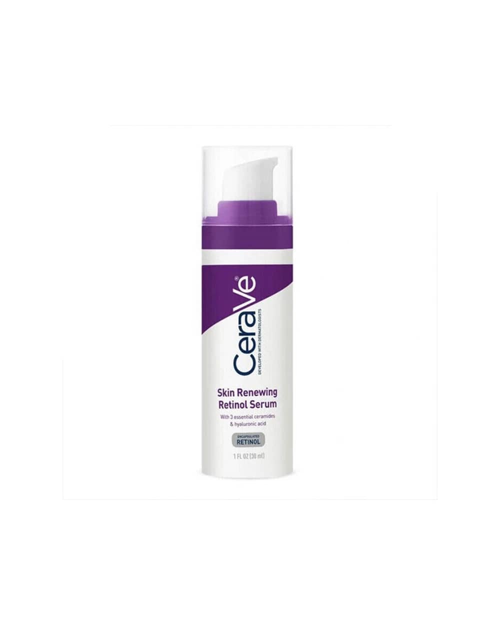 سرم رتینول ضد چروک سراوی مدل Skin Renewing