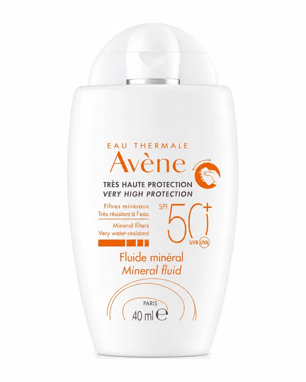 فلوئید ضد آفتاب مینرال SPF50 مناسب پوست حساس اون