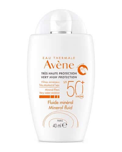 فلوئید ضد آفتاب مینرال SPF50 مناسب پوست حساس اون