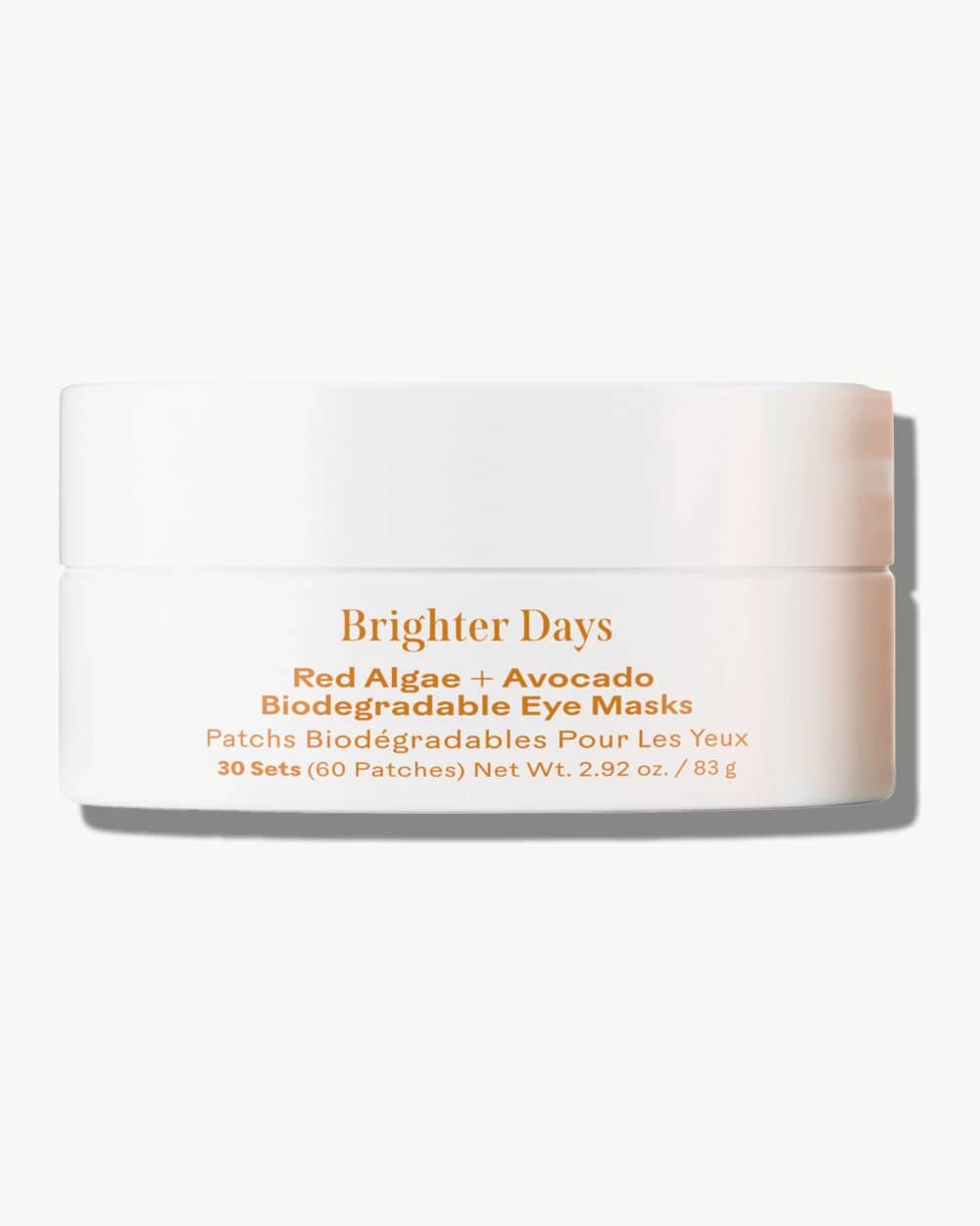 Brighter Days Red Algae + Avocado Biodegradable Eye Masks