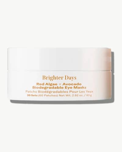 Brighter Days Red Algae + Avocado Biodegradable Eye Masks