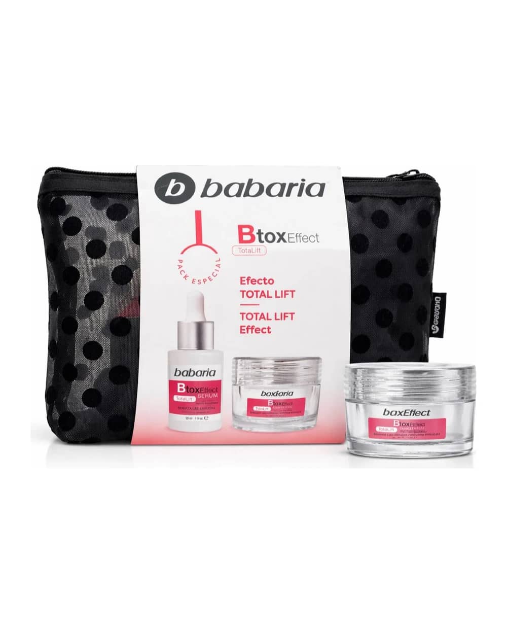پک مراقبتی سرم و کرم صورت باباریا مدل Btox Effect