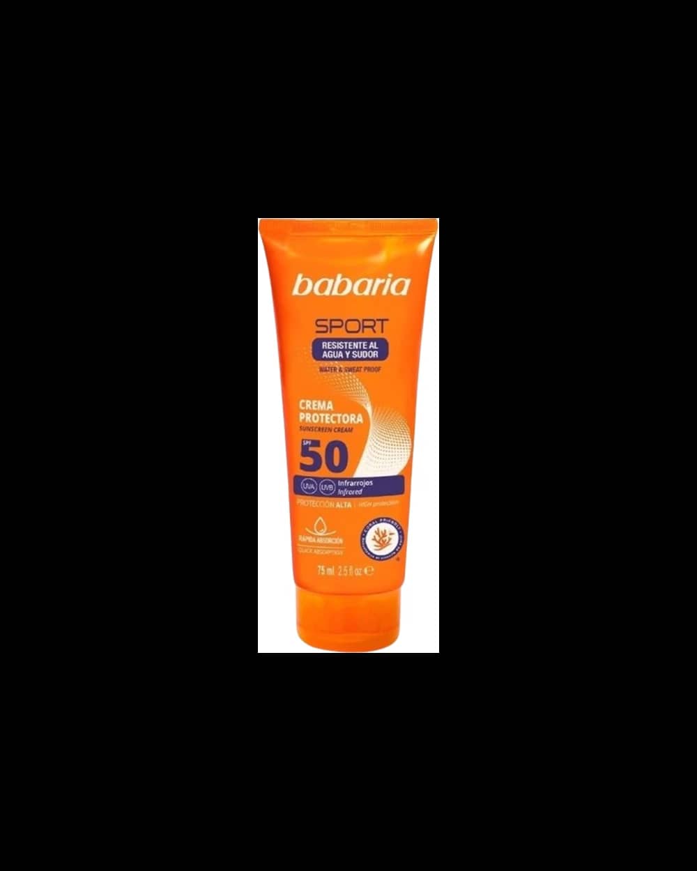 کرم ضد آفتاب  SPF50 باباریا مدل Sport Sunscreen Cream