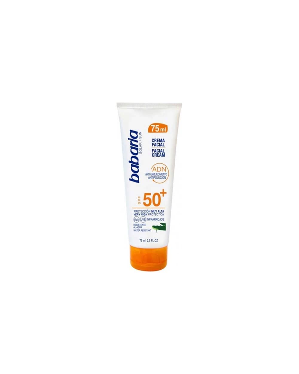 کرم ضد آفتاب صورت SPF50 باباریا مدل DNA Facial