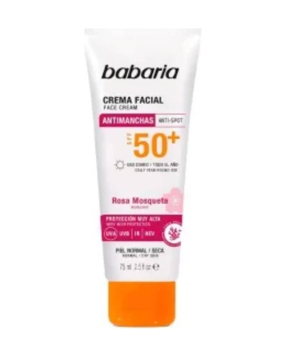 کرم ضد آفتاب ضد لک SPF50+ صورت باباریا  مدل Anti Spot Face Cream