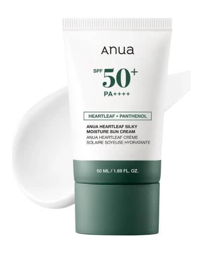 کرم ضد آفتاب مرطوب کننده Spf 50+ حاوی پانتنول آنوا