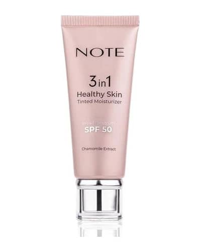 کرم مرطوب کننده رنگی 3 در 1 نوت مدل Healthy Skin