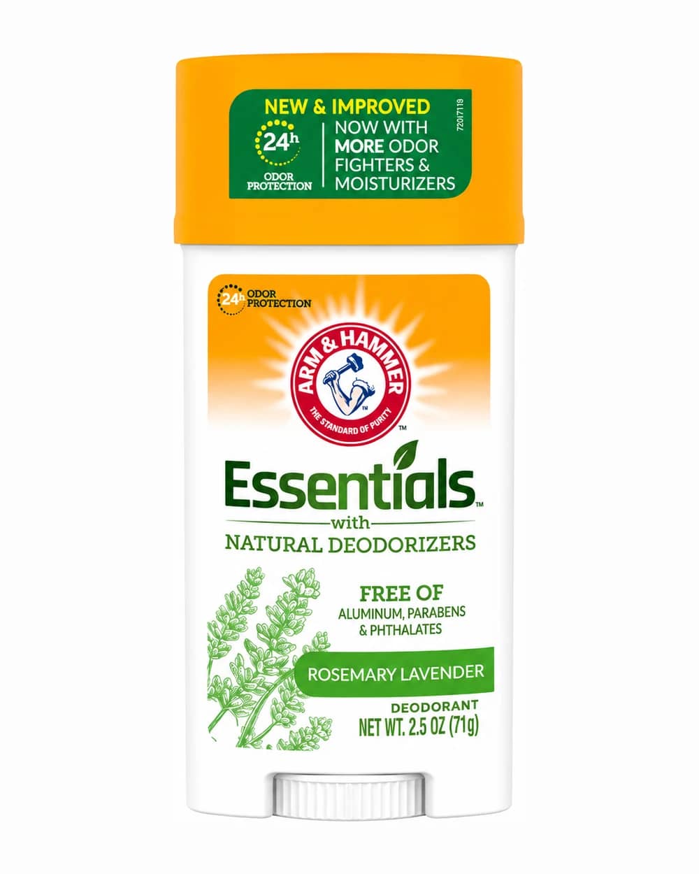 استیک ضد تعریق 24 ساعته فاقد آلومینیوم آرم اند همر مدل Essentials Rosemary Lavender