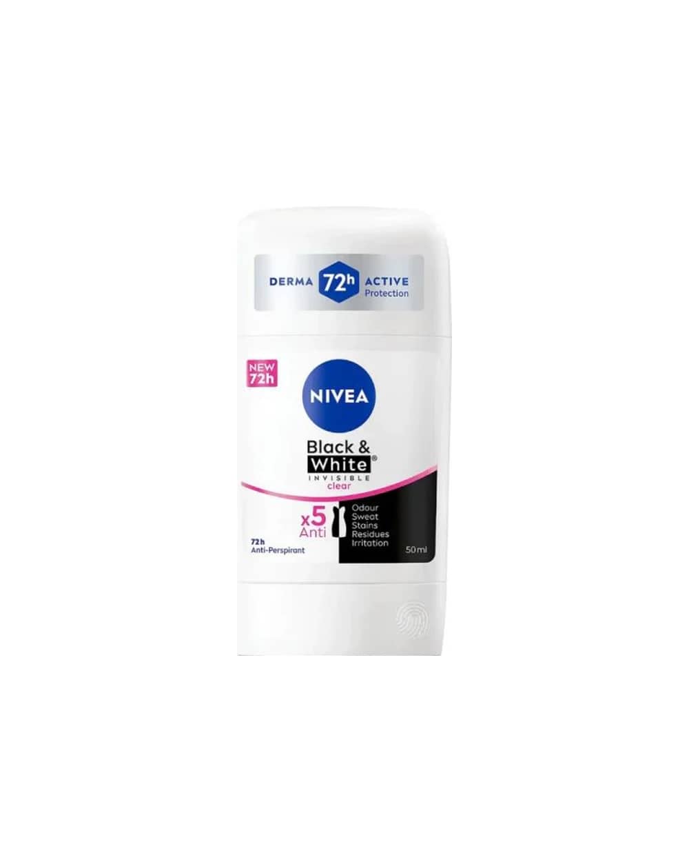 استیک ضد تعریق 72 ساعته زنانه نیوا مدل Invisible Clear