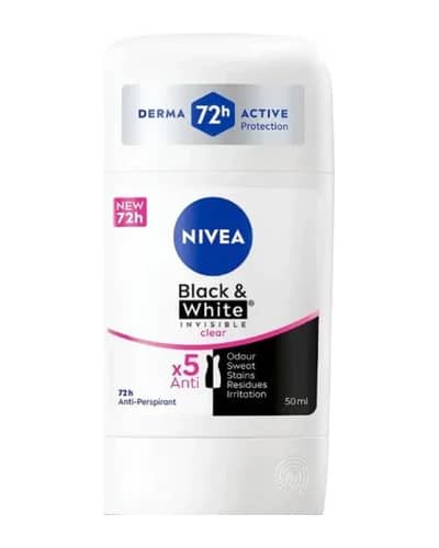 استیک ضد تعریق 72 ساعته زنانه نیوا مدل Invisible Clear