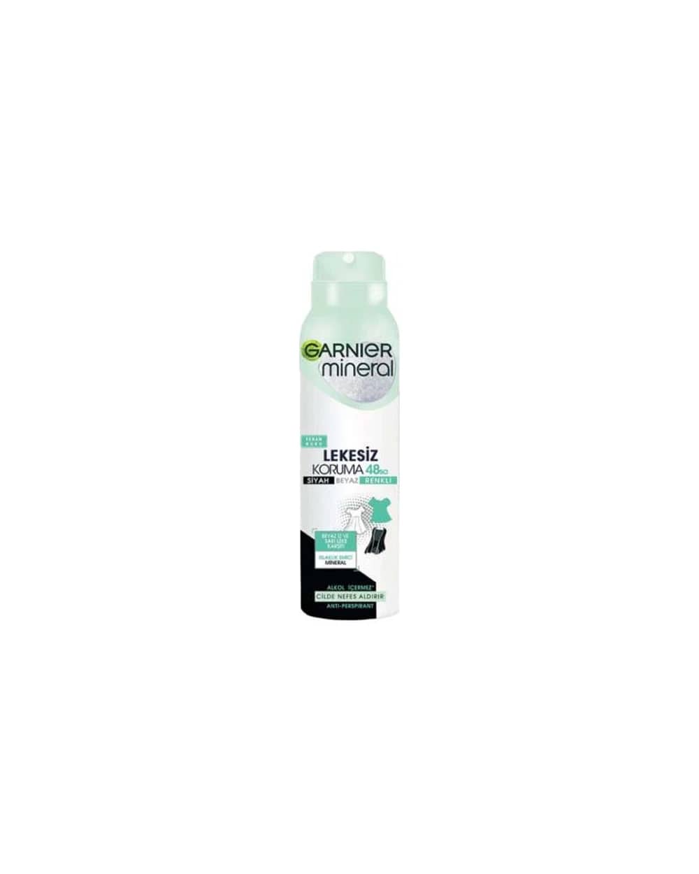 اسپری ضد تعریق 48 ساعته زنانه فرمول بدون ایجاد لک روی لباس گارنیه مدل Fresh Aloe
