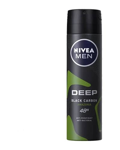 اسپری ضد تعریق 48 ساعته مردانه سری Deep مدل Black Carbon Amazonia