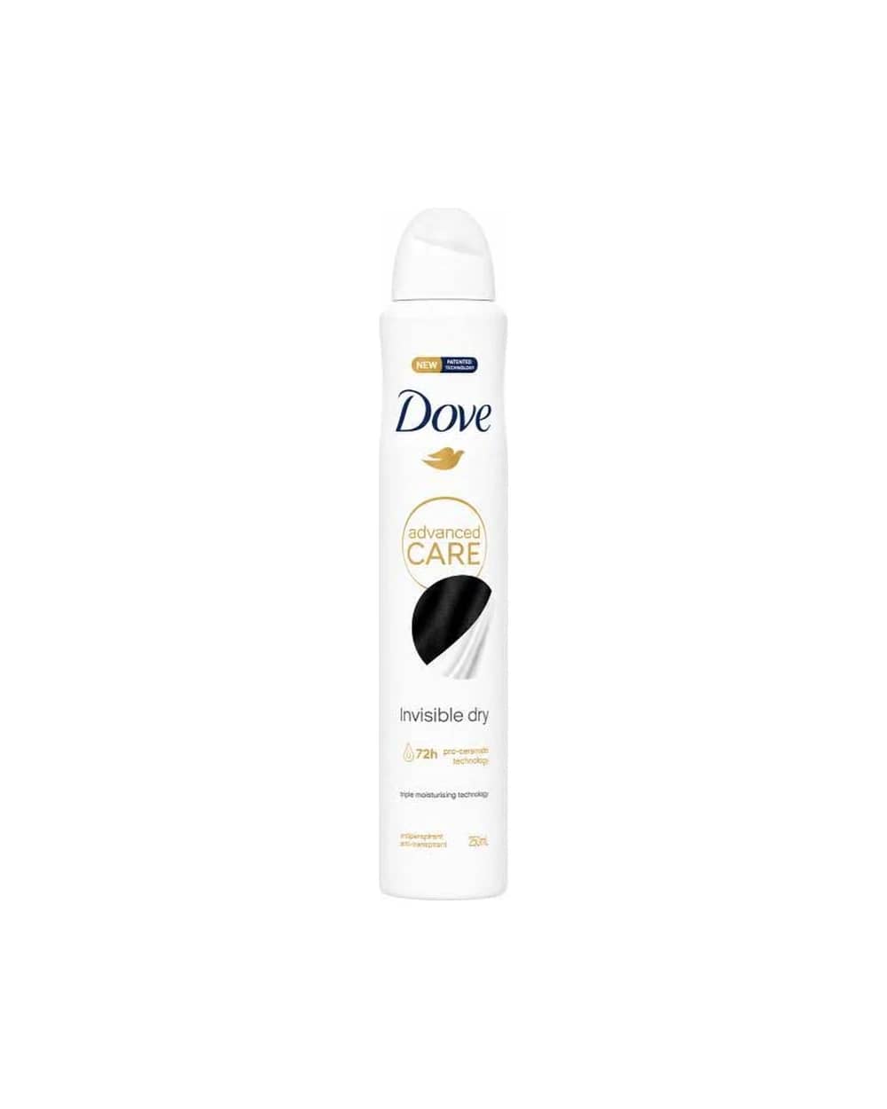 اسپری ضد تعریق 72 ساعته داو  مدل Invisible dry Advance Care