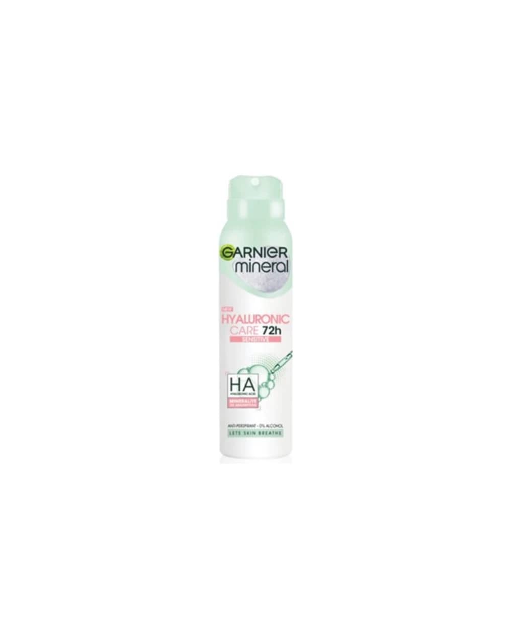 اسپری ضد تعریق 72 ساعته زنانه گارنیه مدل Hyaluronic Care