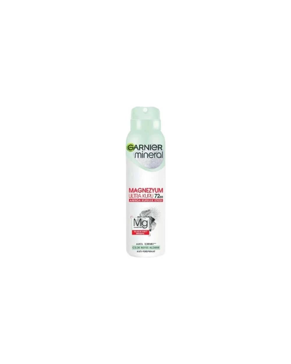 اسپری ضد تعریق 72 ساعته زنانه گارنیه مدل Magnesium Uiltra Dry