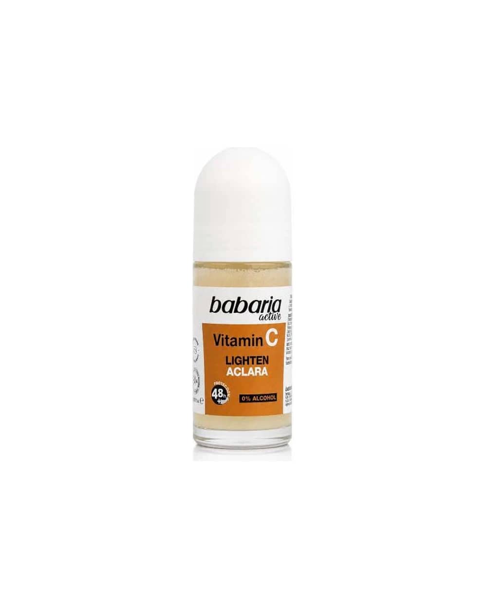 رول ضدتعریق 48 ساعته فاقد الکل باباریا مدل Vitamin C