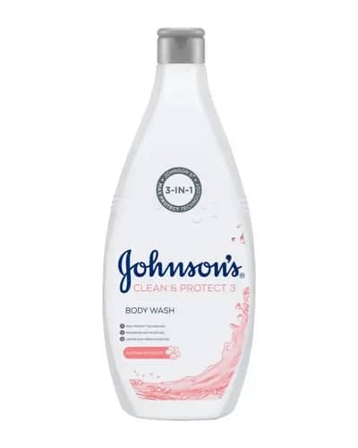 شامپو بدن با رایحه شکوفه بادام جانسون مدل Clean & Protect 3 Almond Blossom