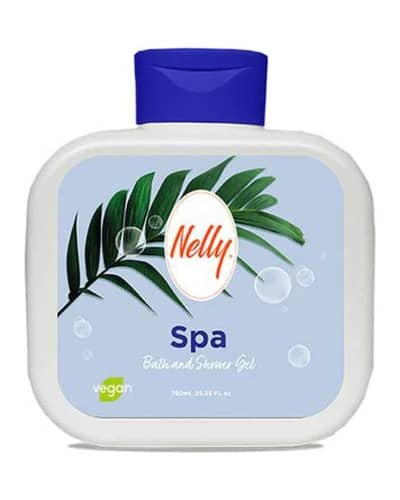 شامپو بدن مرطوب کننده پوست نلی مدل Spa