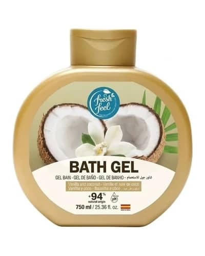 شامپو بدن مرطوب‌کننده فرش فیل مدل Vanilla And Coconut