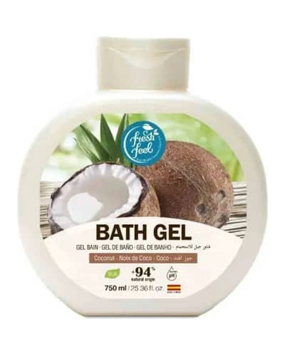 شامپو بدن پوست خشک حاوی عصاره نارگیل فرش فیل مدل Coconut