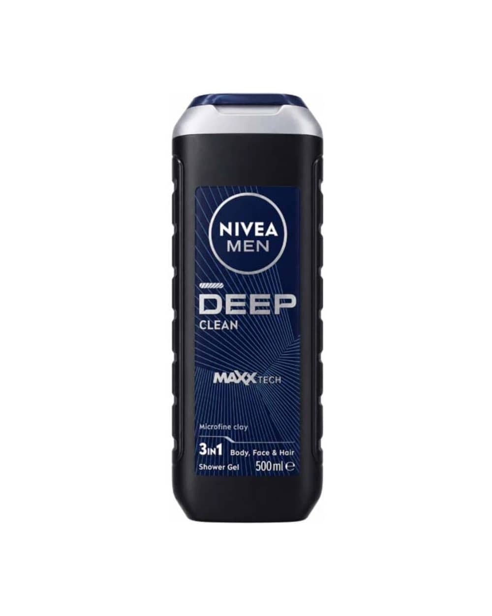 شامپو سر و بدن مردانه نیوآ مدل Deep Clean (حجم 500 میل)