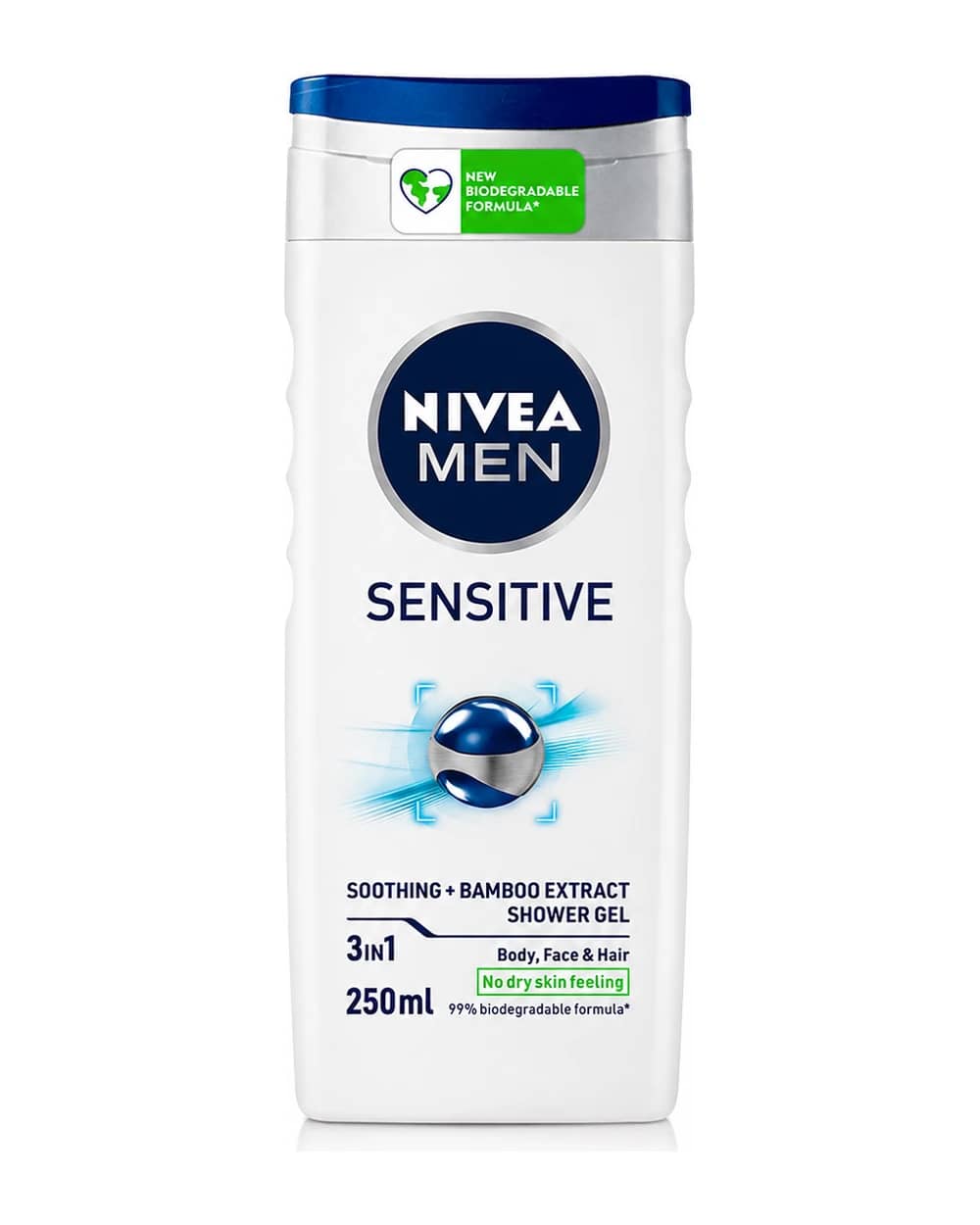 شامپو سر و بدن مردانه نیوآ مدل Sensitive 3in1