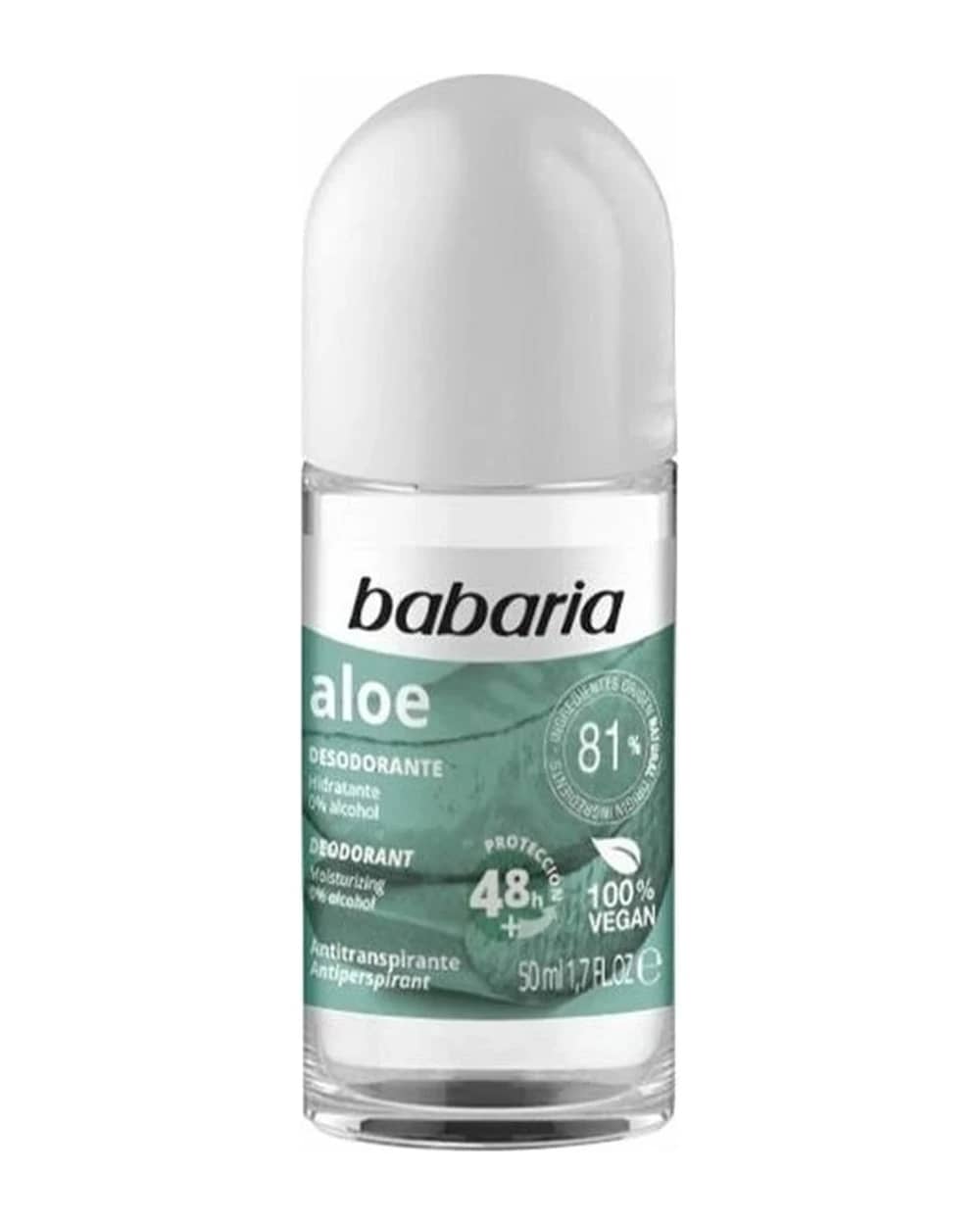 مام رول ضد تعریق 48 ساعته باباریا مدل Aloe