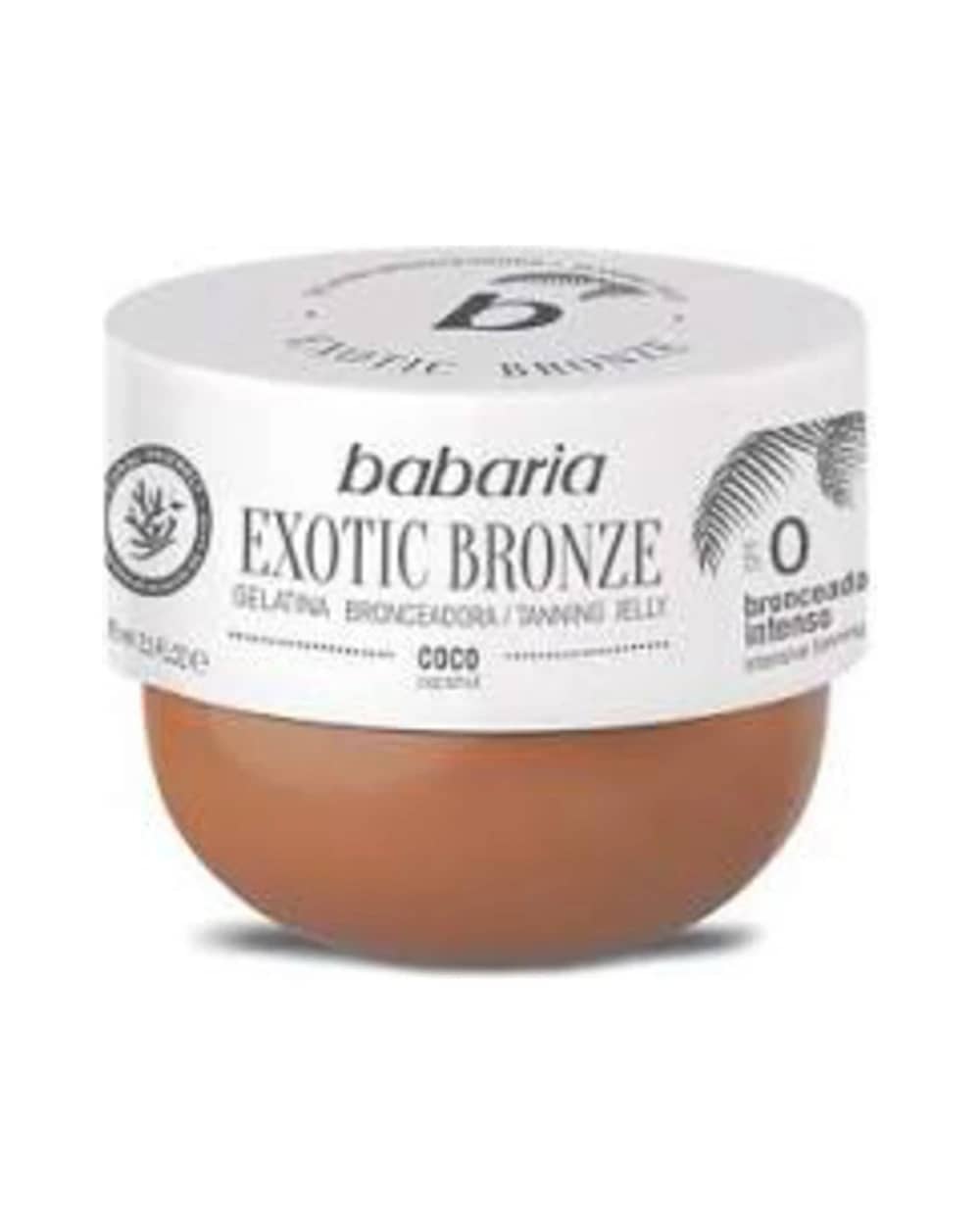 ژل برنزه کننده نارگیل باباریا مدل Exotic Bronze (حجم 75 میل)