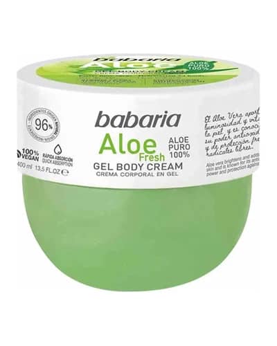 ژل کرم بدن آبرسان باباریا مدل Aloe Fresh
