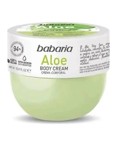 کرم بدن مرطوب‌کننده باباریا مدل Aloe Body