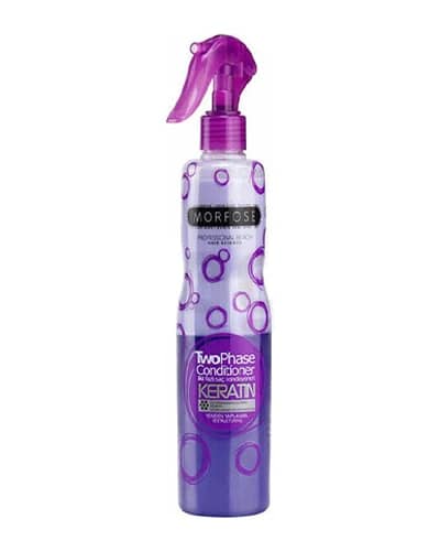 اسپری دوفاز نرم کننده حاوی کراتین مورفوس مدل Keratin