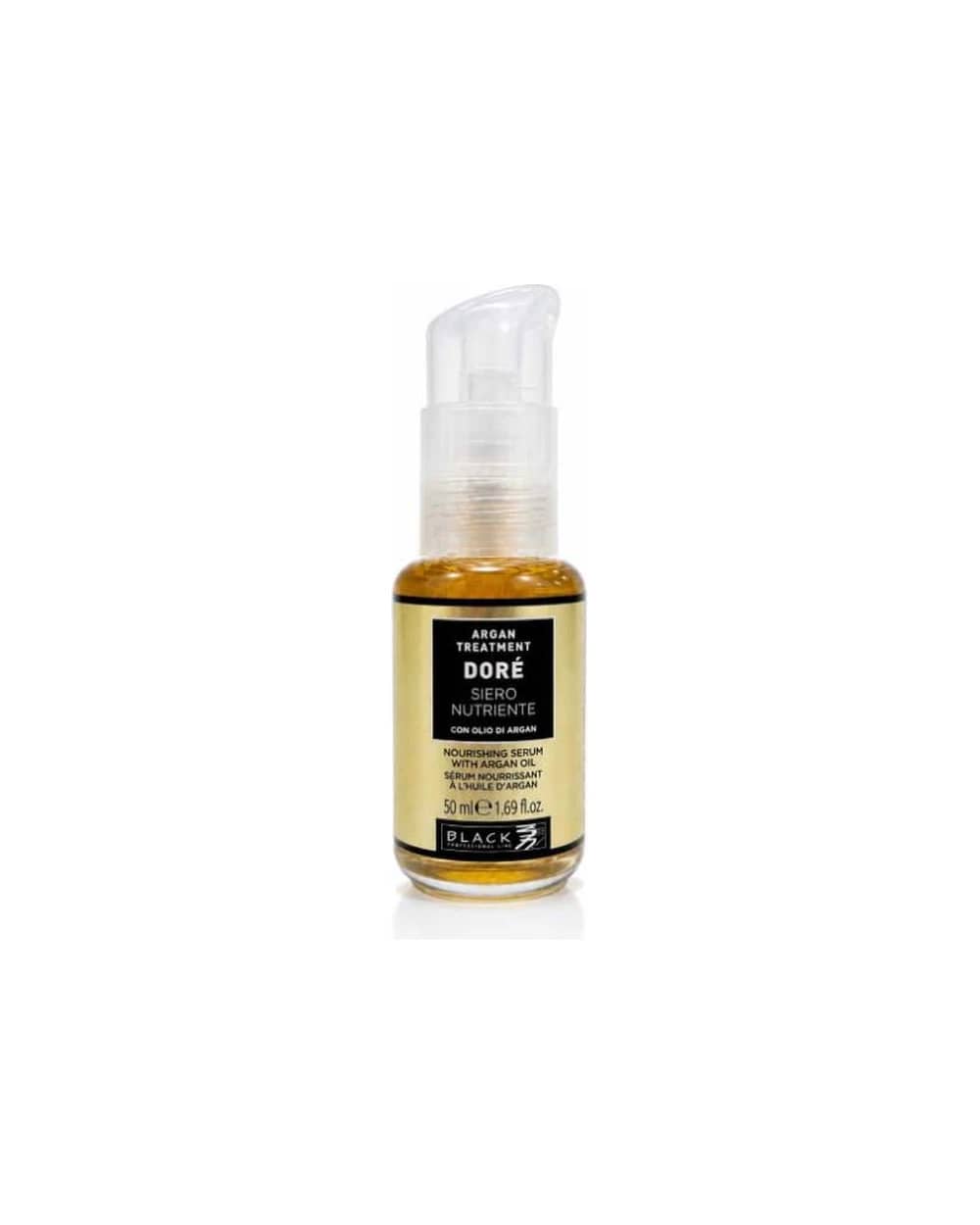 روغن مو تغذیه و تقویت کننده حاوی روغن آرگان خالص بلک پروفشنال لاین