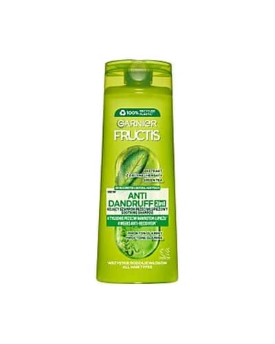 شامپو 2 در 1 ضدشوره موهای نرمال گارنیه مدل Anti Dandruff (حجم 400میل)